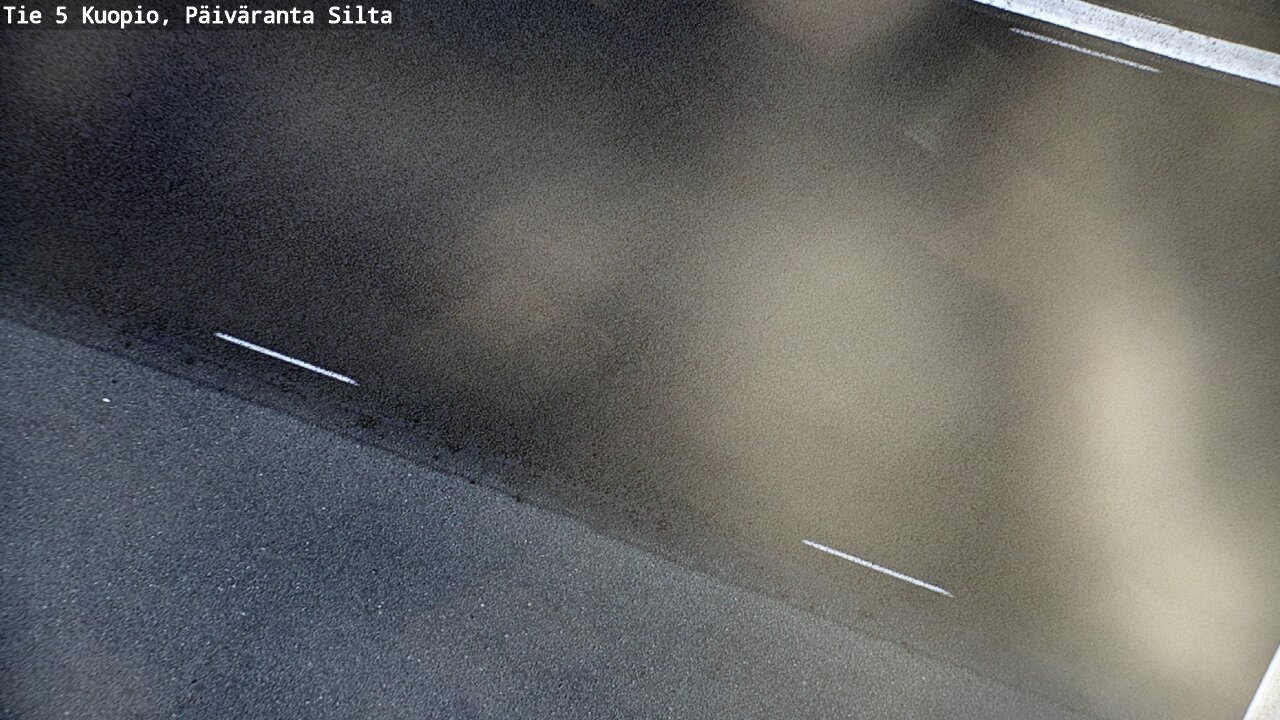 Weather Camera Image Road 5 Kuopio, Päiväranta silta, Kuopio, Pohjois-Savo
