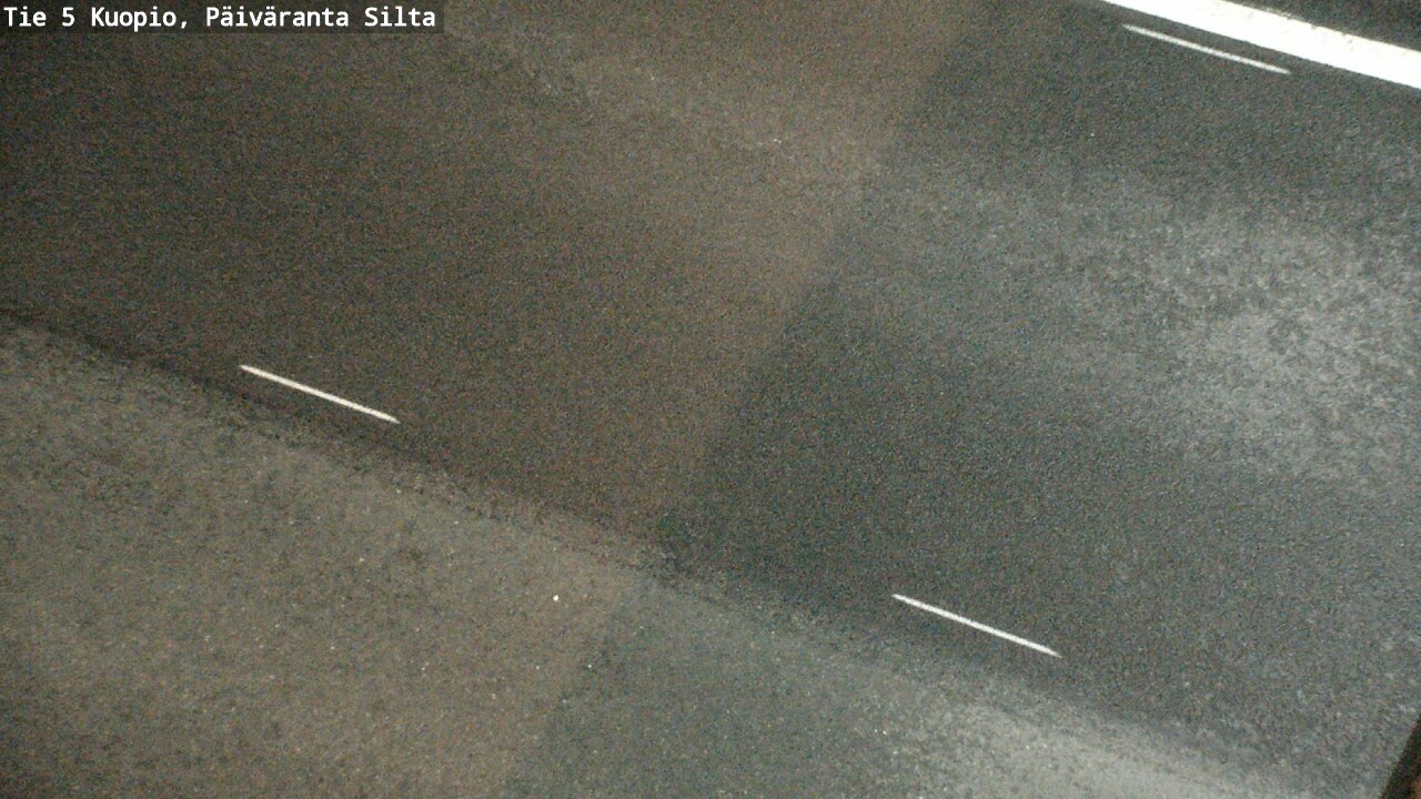 Weather Camera Image Road 5 Kuopio, Päiväranta silta, Kuopio, Pohjois-Savo