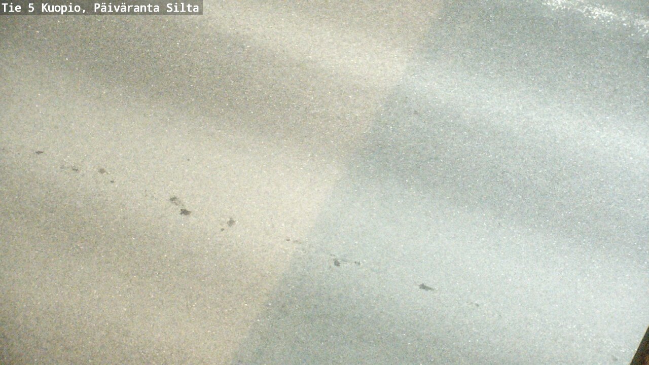 Weather Camera Image Road 5 Kuopio, Päiväranta silta, Kuopio, Pohjois-Savo