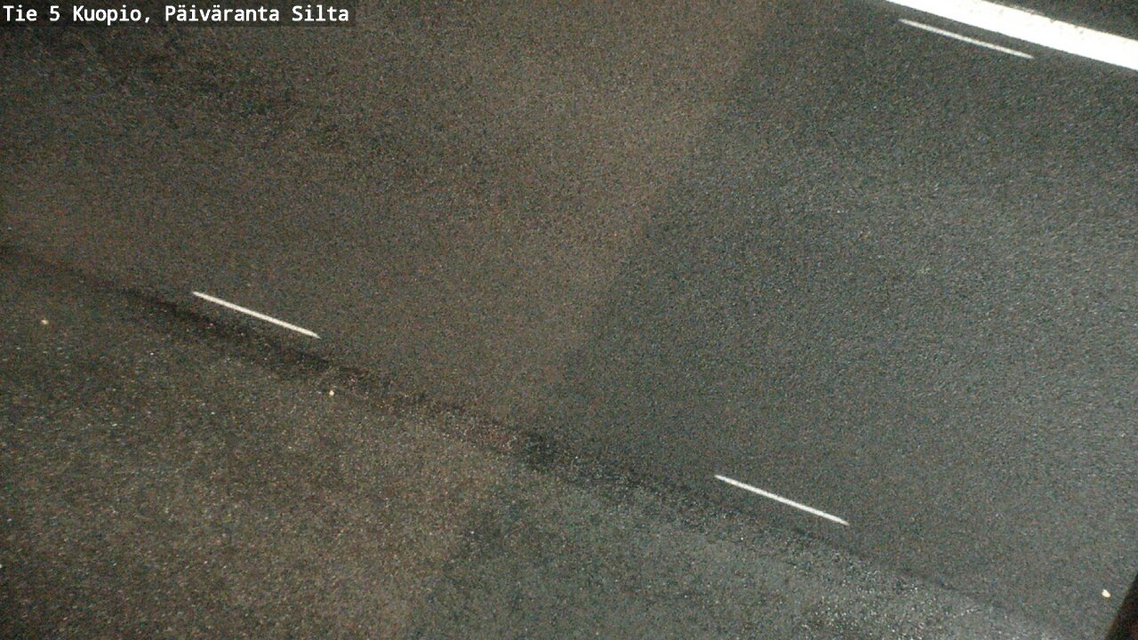 Weather Camera Image Road 5 Kuopio, Päiväranta silta, Kuopio, Pohjois-Savo