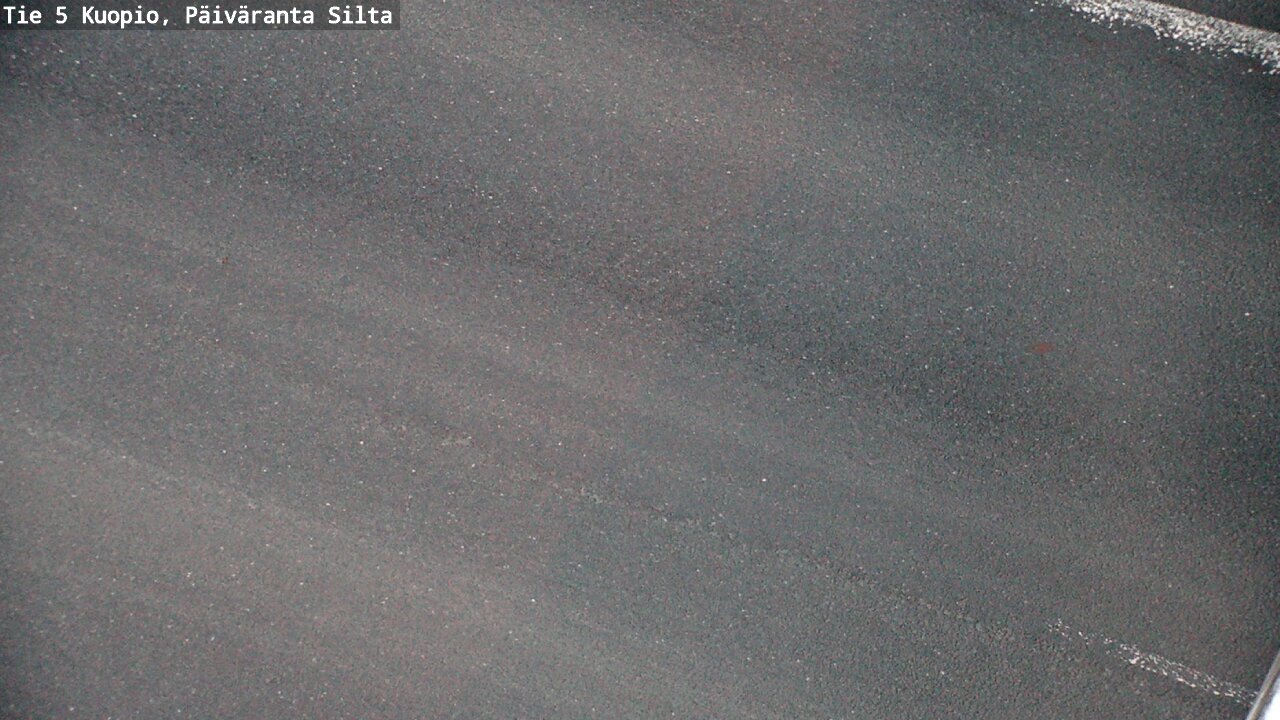 Weather Camera Image Road 5 Kuopio, Päiväranta silta, Kuopio, Pohjois-Savo