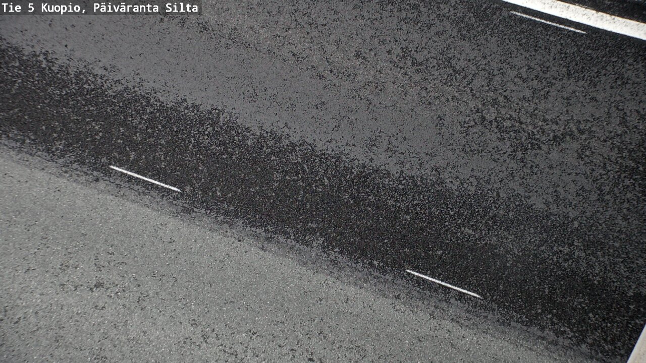 Weather Camera Image Road 5 Kuopio, Päiväranta silta, Kuopio, Pohjois-Savo