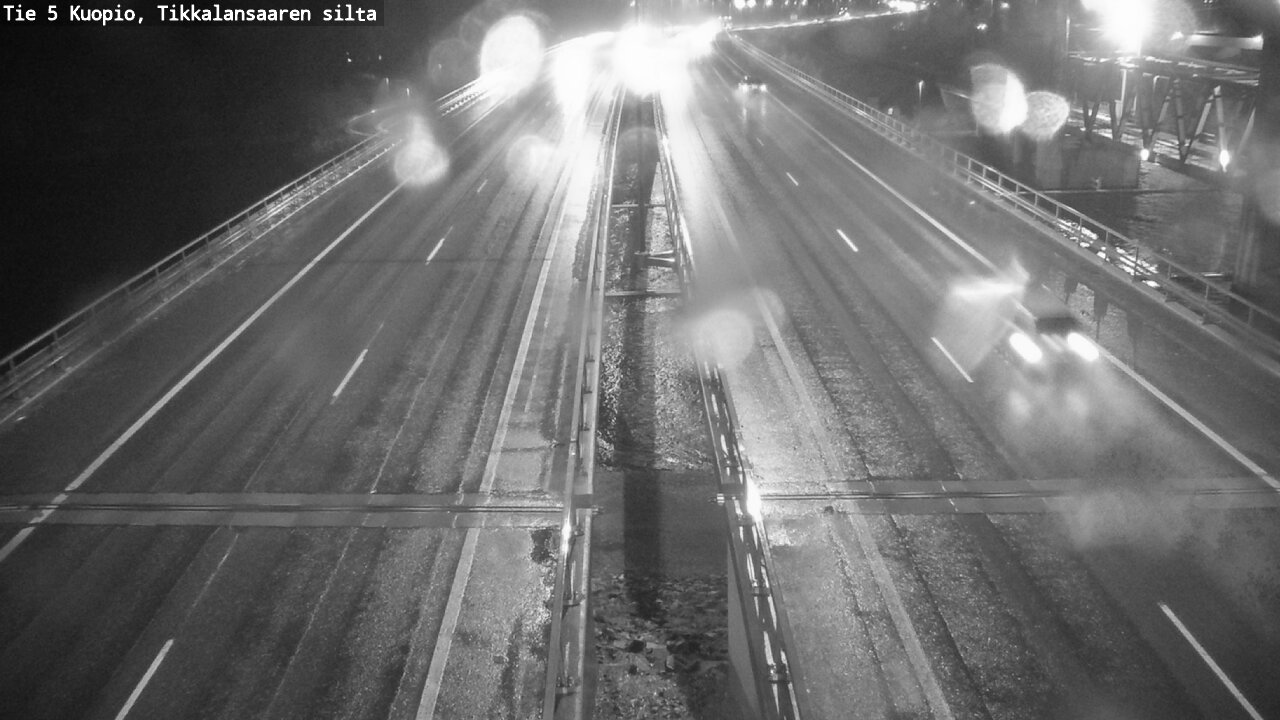Weather Camera Image Väg 5 Kuopio, Tikkalansaari, Kuopio, Pohjois-Savo
