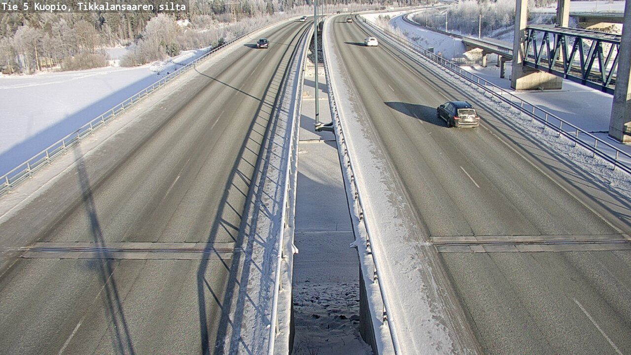 Kelikamerat Kuva Tie 5 Kuopio, Tikkalansaari, Kuopio, Pohjois-Savo