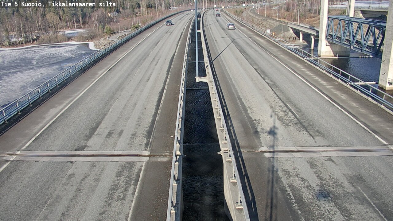 Kelikamerat Kuva Tie 5 Kuopio, Tikkalansaari, Kuopio, Pohjois-Savo