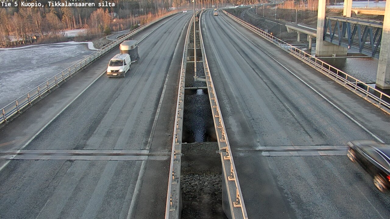 Kelikamerat Kuva Tie 5 Kuopio, Tikkalansaari, Kuopio, Pohjois-Savo