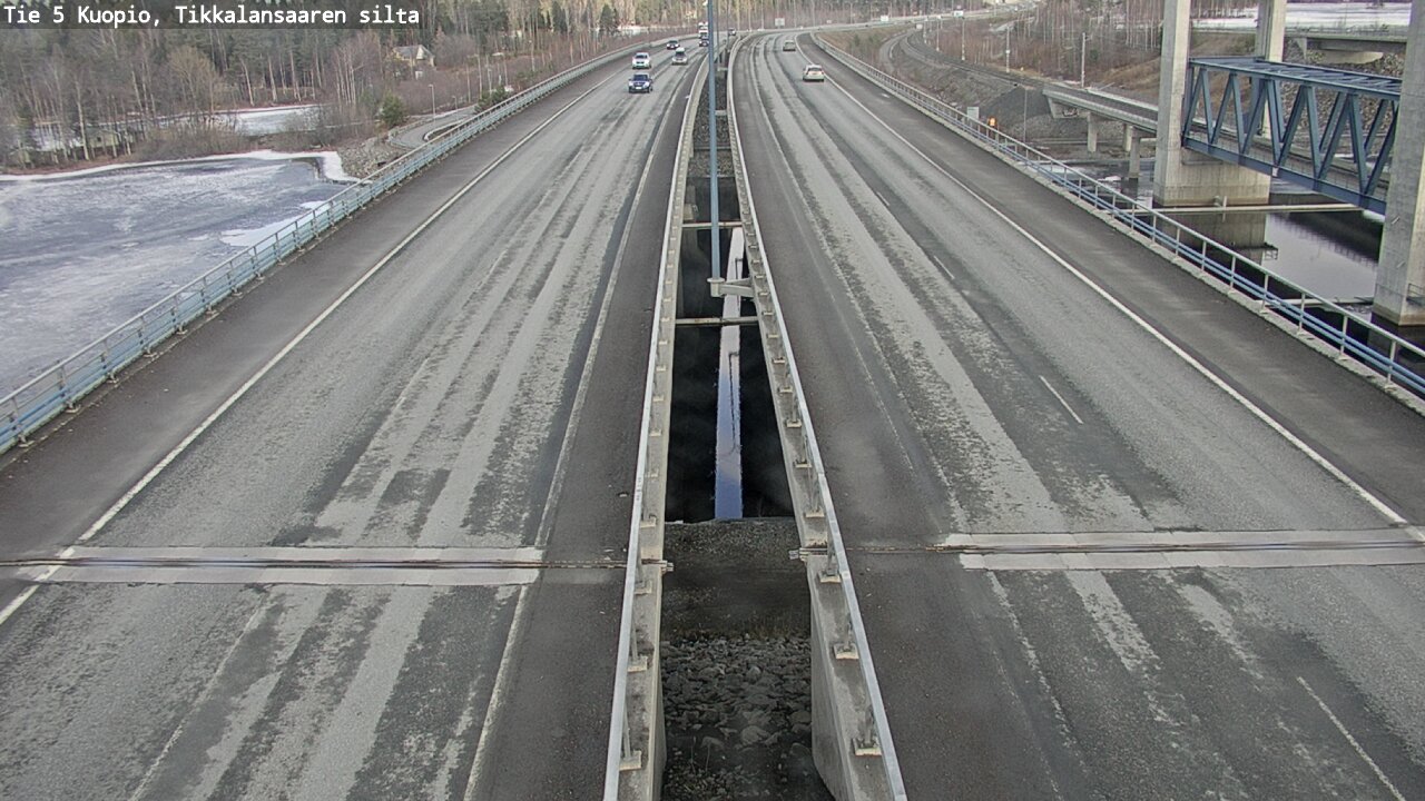 Kelikamerat Kuva Tie 5 Kuopio, Tikkalansaari, Kuopio, Pohjois-Savo