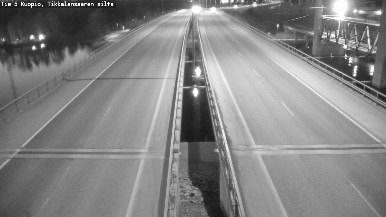 Weather Camera Image Väg 5 Kuopio, Tikkalansaari, Kuopio, Pohjois-Savo