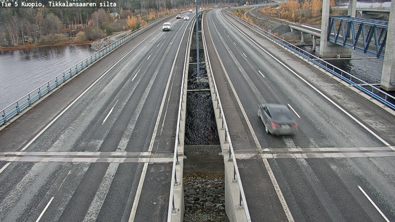 Weather Camera Image Väg 5 Kuopio, Tikkalansaari, Kuopio, Pohjois-Savo