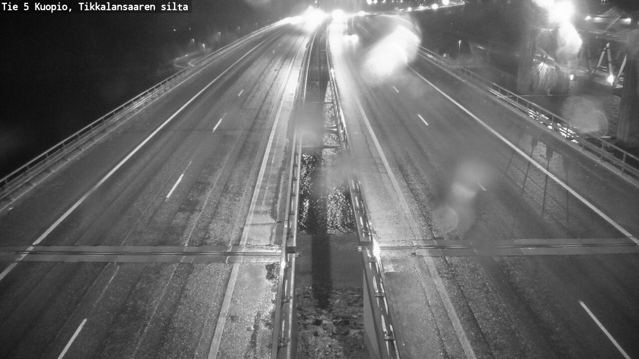 Weather Camera Image Väg 5 Kuopio, Tikkalansaari, Kuopio, Pohjois-Savo