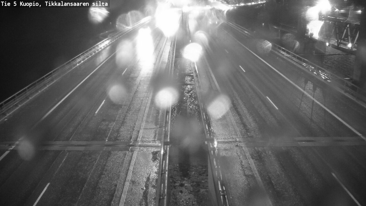 Weather Camera Image Väg 5 Kuopio, Tikkalansaari, Kuopio, Pohjois-Savo