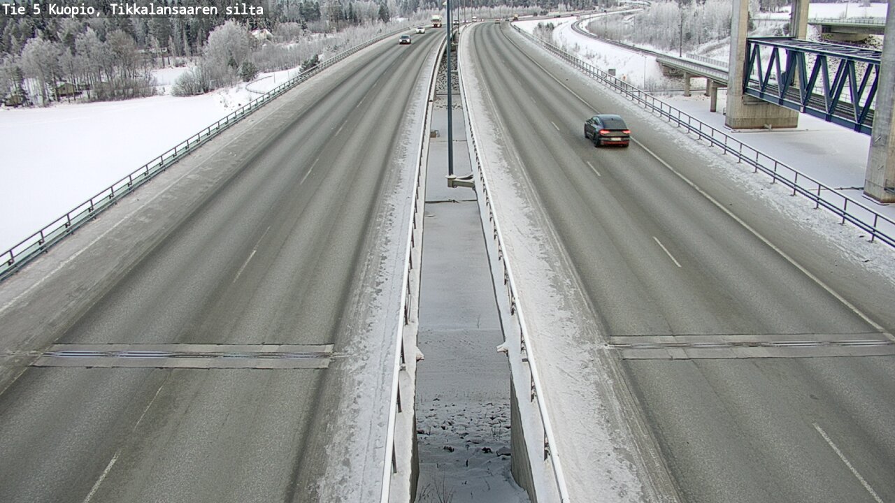 Kelikamerat Kuva Tie 5 Kuopio, Tikkalansaari, Kuopio, Pohjois-Savo