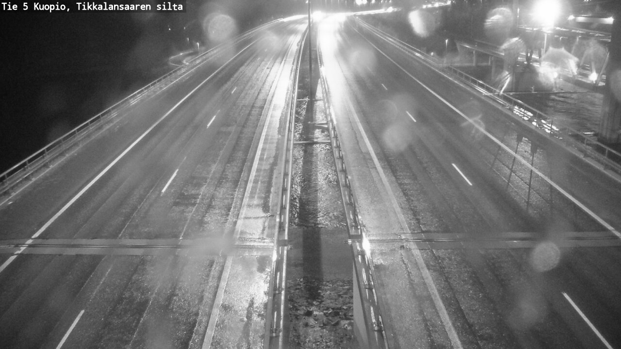 Weather Camera Image Väg 5 Kuopio, Tikkalansaari, Kuopio, Pohjois-Savo