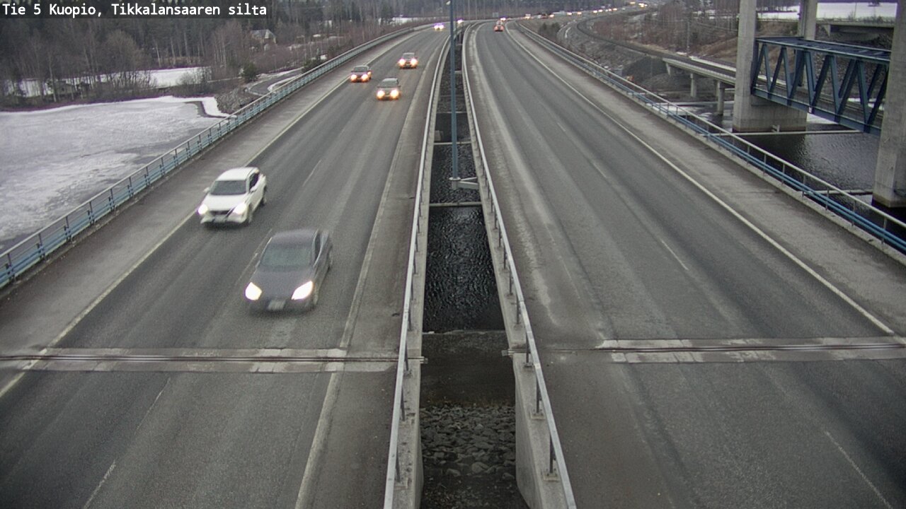 Kelikamerat Kuva Tie 5 Kuopio, Tikkalansaari, Kuopio, Pohjois-Savo