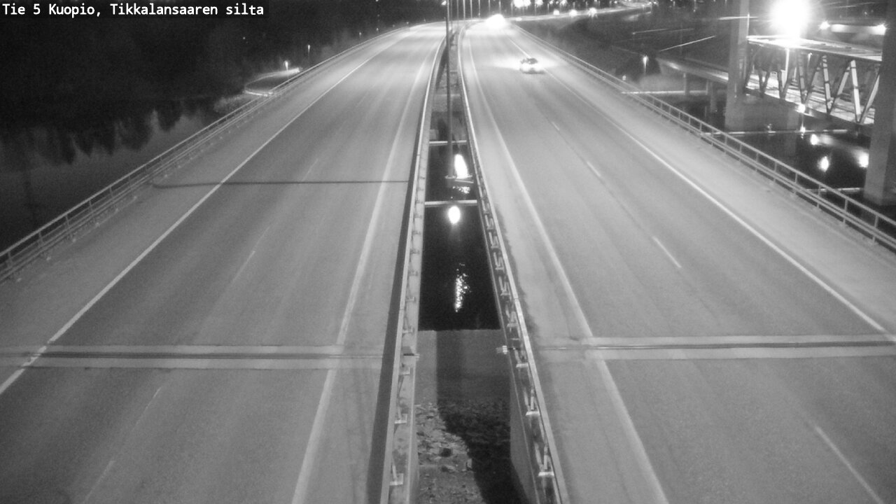 Weather Camera Image Väg 5 Kuopio, Tikkalansaari, Kuopio, Pohjois-Savo