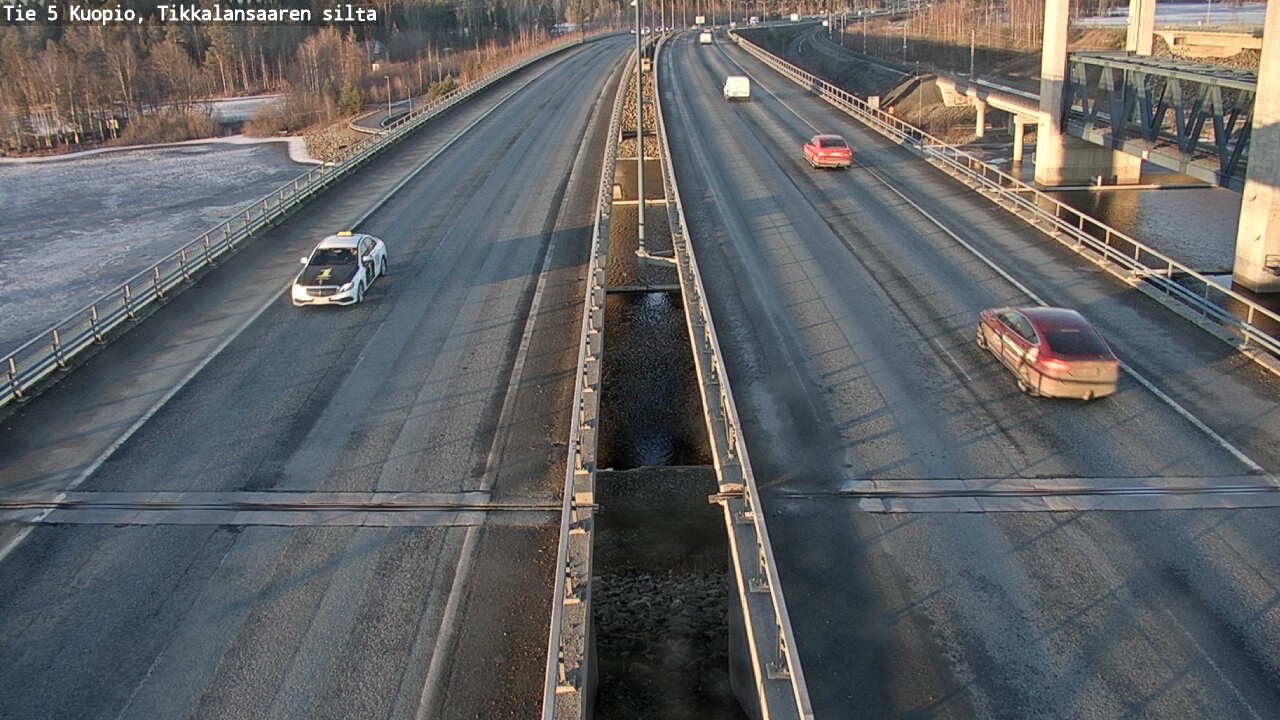 Kelikamerat Kuva Tie 5 Kuopio, Tikkalansaari, Kuopio, Pohjois-Savo