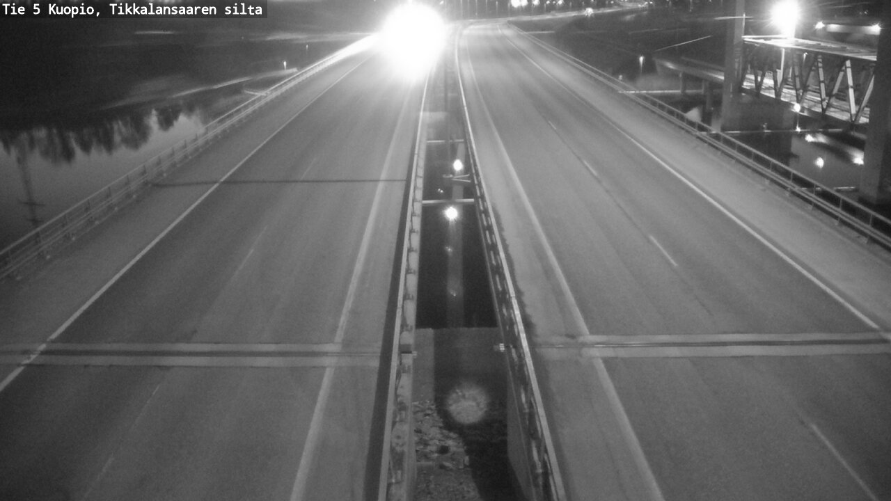 Weather Camera Image Väg 5 Kuopio, Tikkalansaari, Kuopio, Pohjois-Savo