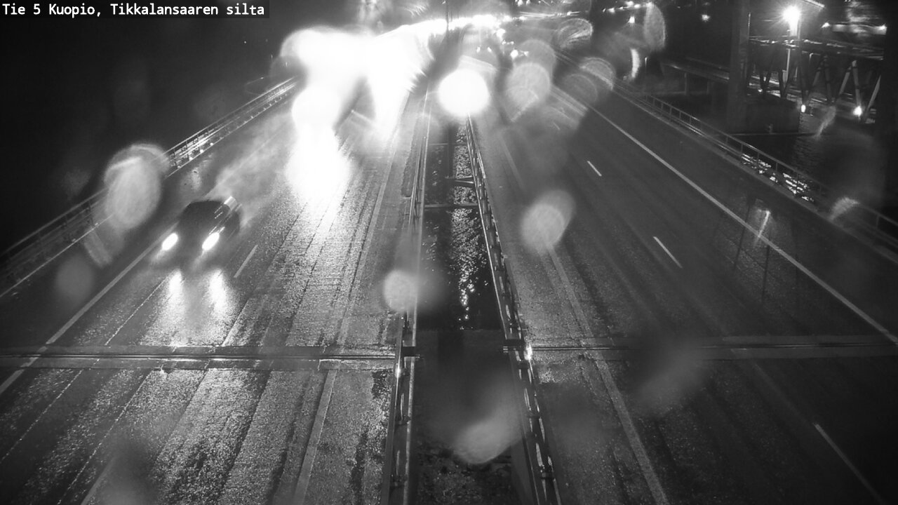 Weather Camera Image Väg 5 Kuopio, Tikkalansaari, Kuopio, Pohjois-Savo