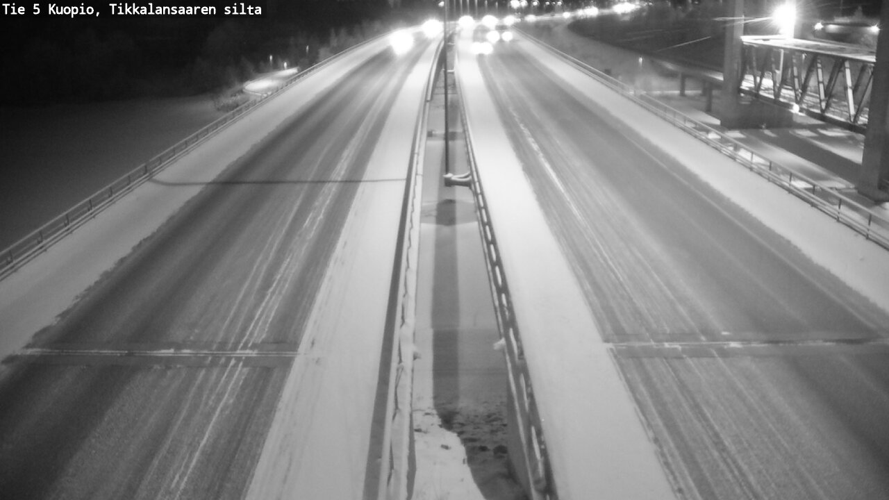 Kelikamerat Kuva Tie 5 Kuopio, Tikkalansaari, Kuopio, Pohjois-Savo