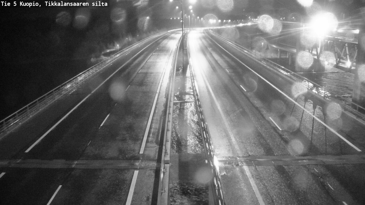 Weather Camera Image Väg 5 Kuopio, Tikkalansaari, Kuopio, Pohjois-Savo