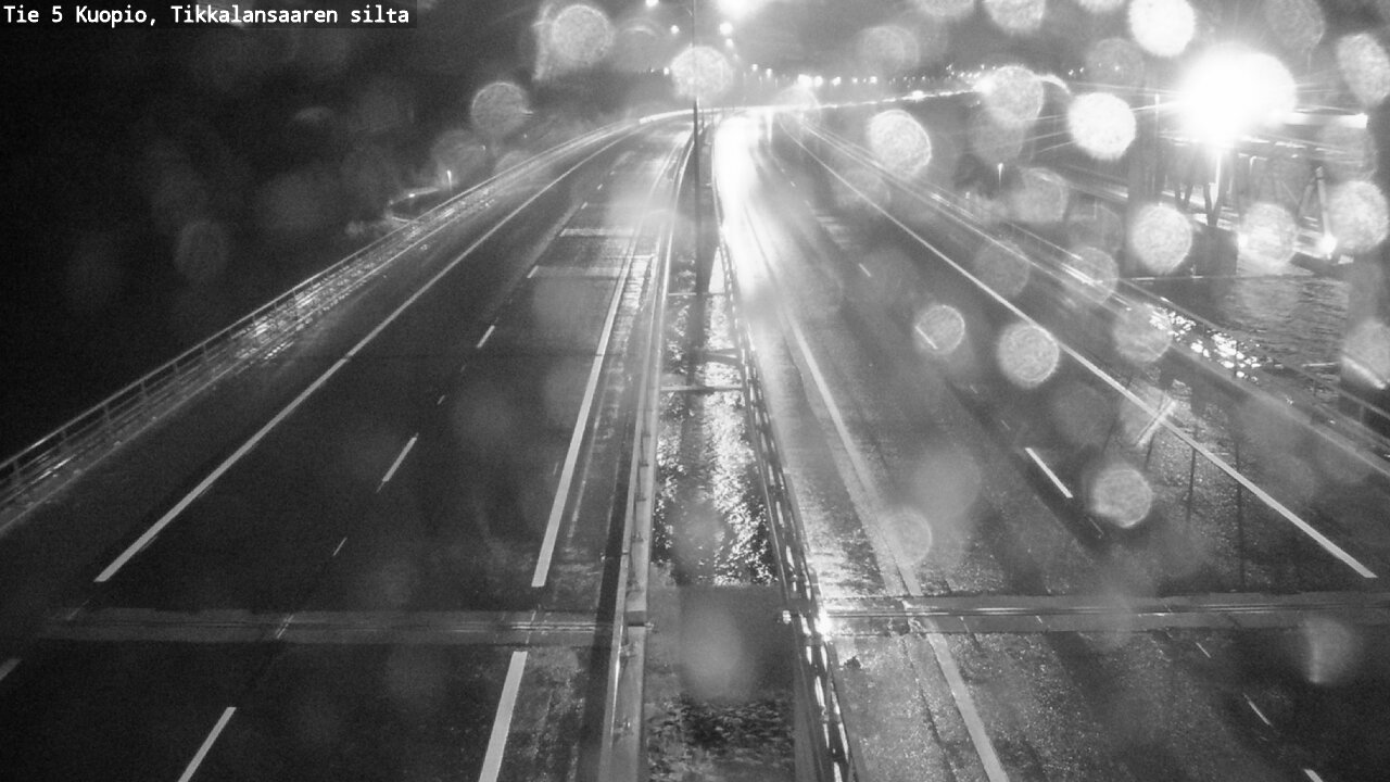 Weather Camera Image Väg 5 Kuopio, Tikkalansaari, Kuopio, Pohjois-Savo