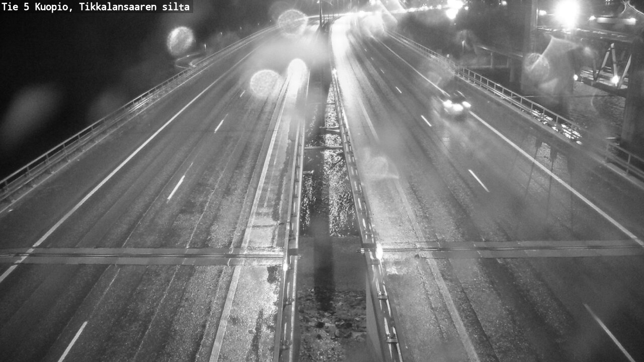 Weather Camera Image Väg 5 Kuopio, Tikkalansaari, Kuopio, Pohjois-Savo