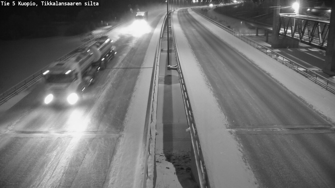 Kelikamerat Kuva Tie 5 Kuopio, Tikkalansaari, Kuopio, Pohjois-Savo