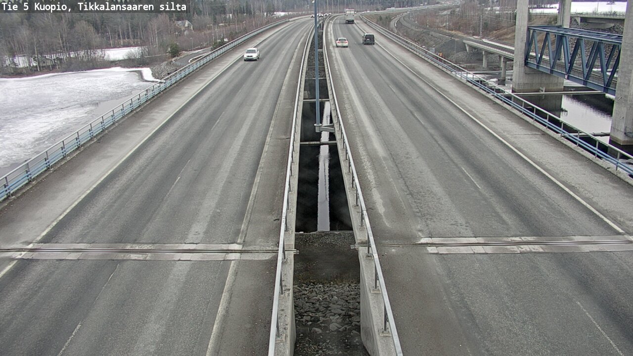 Kelikamerat Kuva Tie 5 Kuopio, Tikkalansaari, Kuopio, Pohjois-Savo