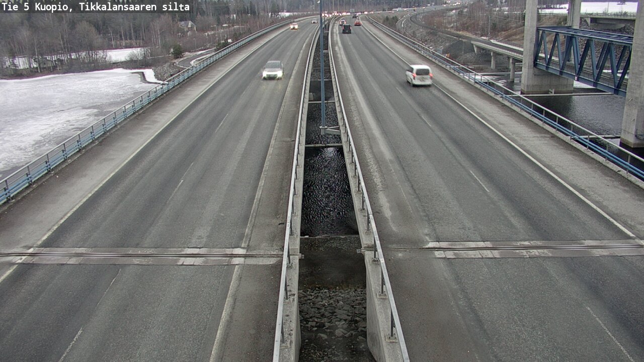 Kelikamerat Kuva Tie 5 Kuopio, Tikkalansaari, Kuopio, Pohjois-Savo