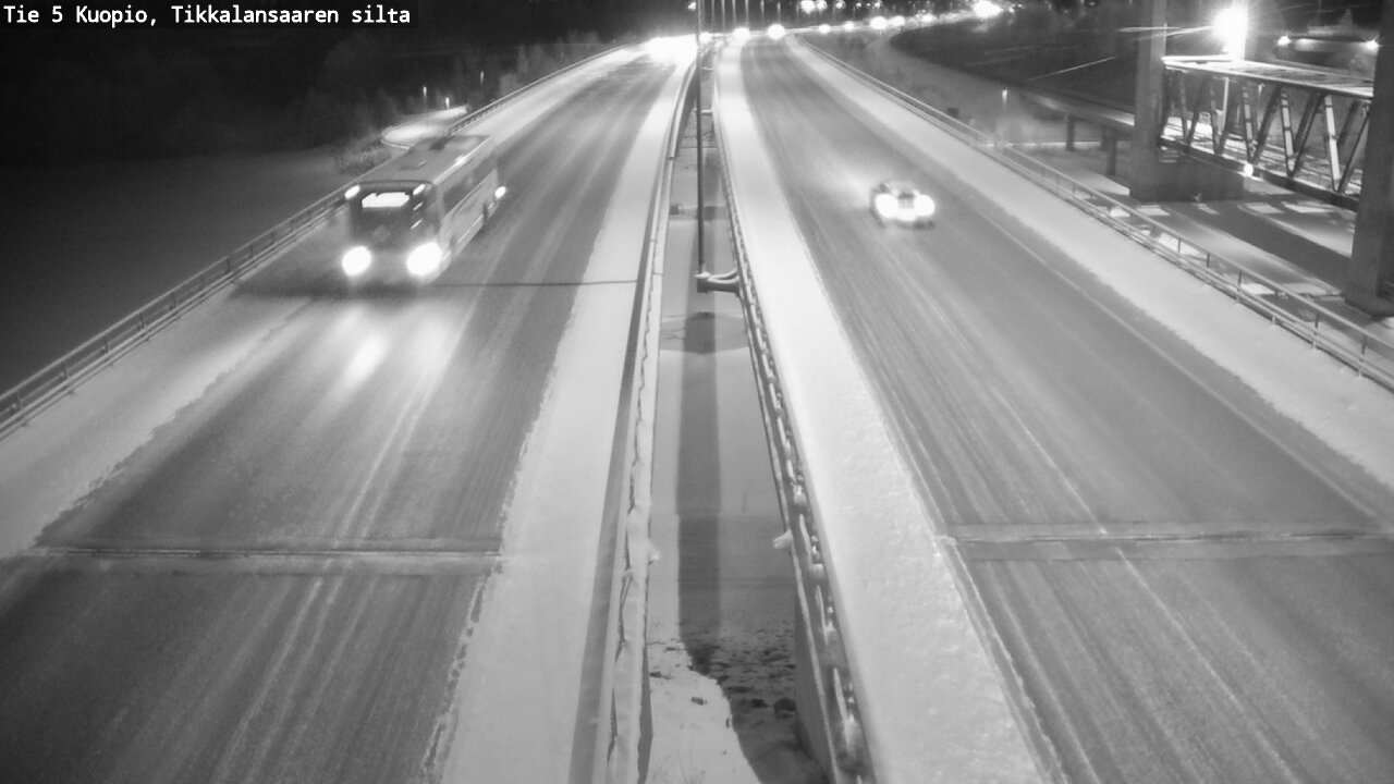 Kelikamerat Kuva Tie 5 Kuopio, Tikkalansaari, Kuopio, Pohjois-Savo