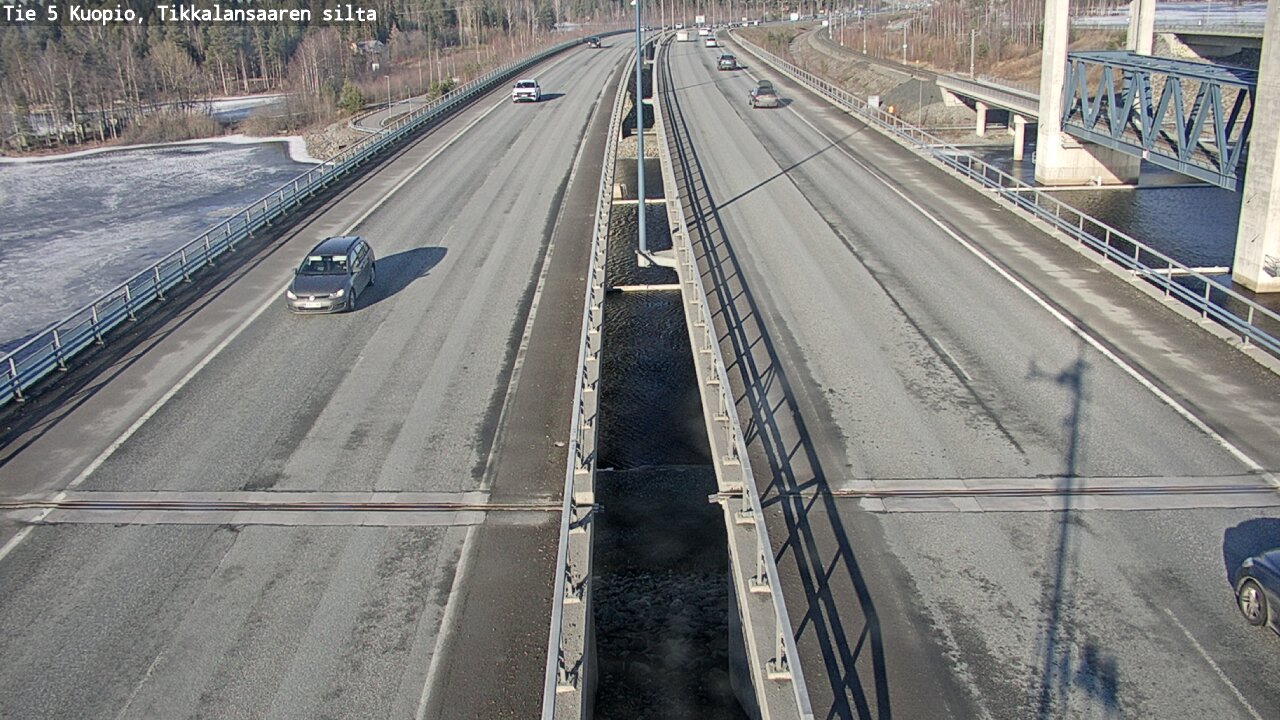 Kelikamerat Kuva Tie 5 Kuopio, Tikkalansaari, Kuopio, Pohjois-Savo