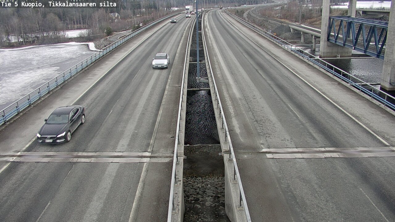 Kelikamerat Kuva Tie 5 Kuopio, Tikkalansaari, Kuopio, Pohjois-Savo