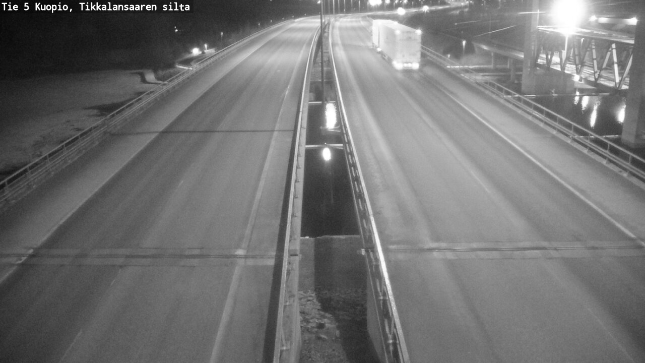 Kelikamerat Kuva Tie 5 Kuopio, Tikkalansaari, Kuopio, Pohjois-Savo