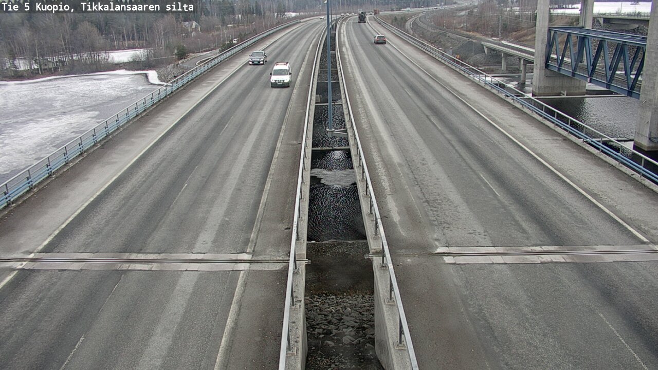 Kelikamerat Kuva Tie 5 Kuopio, Tikkalansaari, Kuopio, Pohjois-Savo