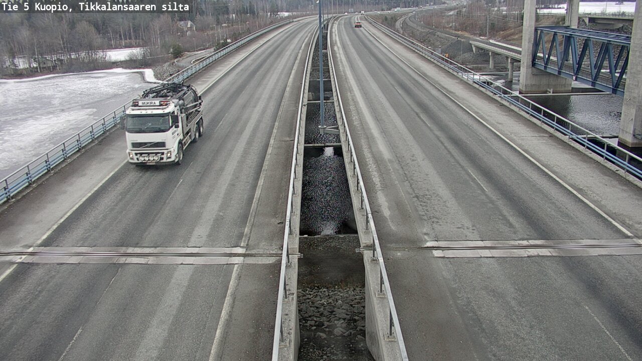 Kelikamerat Kuva Tie 5 Kuopio, Tikkalansaari, Kuopio, Pohjois-Savo