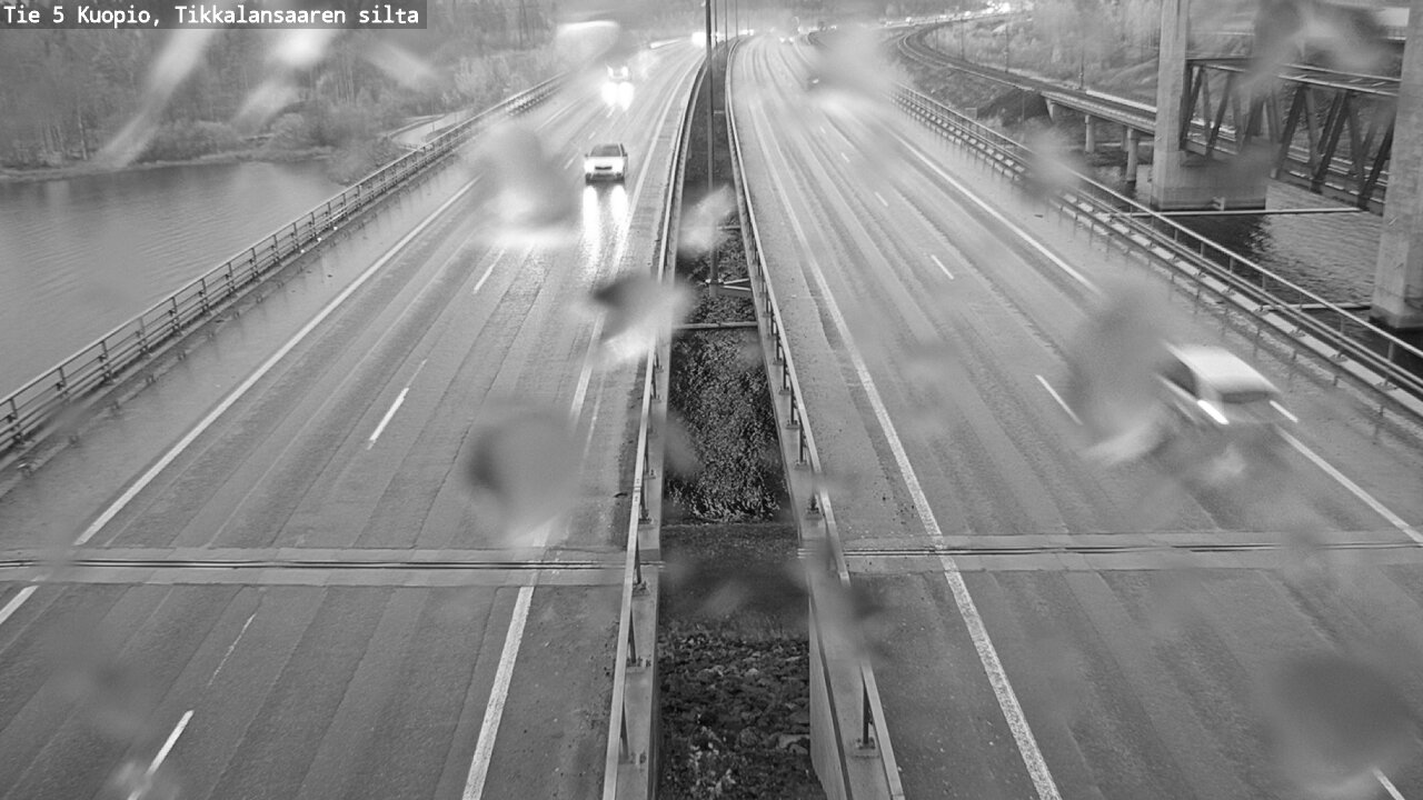 Weather Camera Image Väg 5 Kuopio, Tikkalansaari, Kuopio, Pohjois-Savo