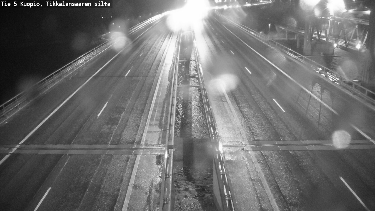Weather Camera Image Väg 5 Kuopio, Tikkalansaari, Kuopio, Pohjois-Savo