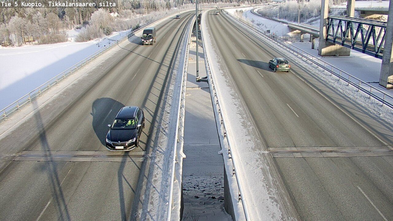 Kelikamerat Kuva Tie 5 Kuopio, Tikkalansaari, Kuopio, Pohjois-Savo