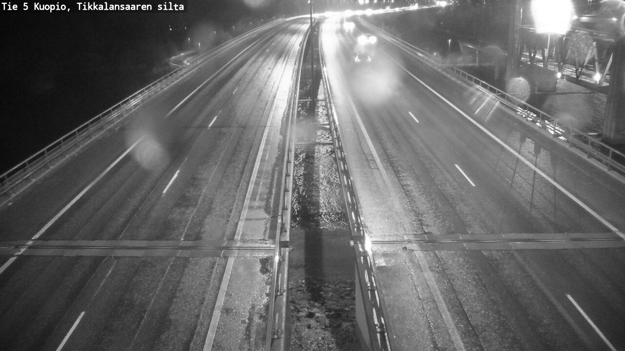 Weather Camera Image Väg 5 Kuopio, Tikkalansaari, Kuopio, Pohjois-Savo