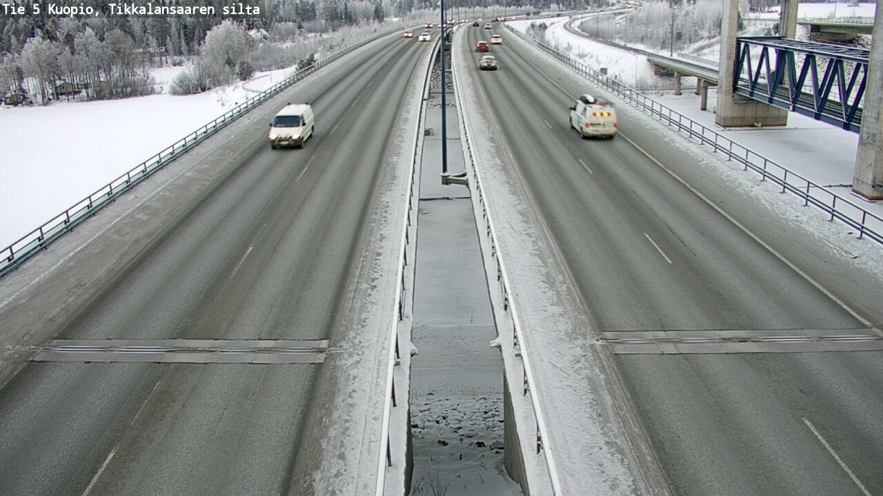 Kelikamerat Kuva Tie 5 Kuopio, Tikkalansaari, Kuopio, Pohjois-Savo