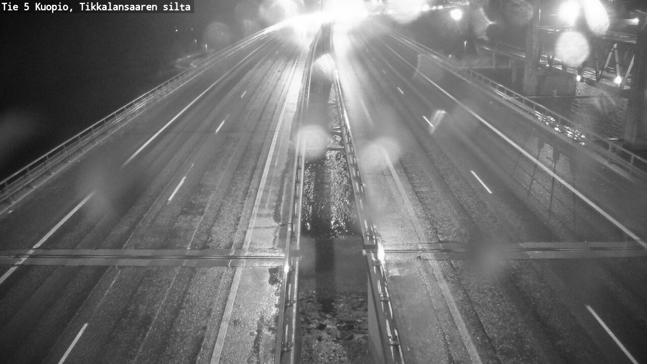 Weather Camera Image Väg 5 Kuopio, Tikkalansaari, Kuopio, Pohjois-Savo