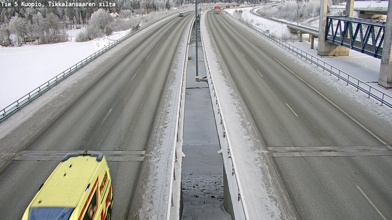 Kelikamerat Kuva Tie 5 Kuopio, Tikkalansaari, Kuopio, Pohjois-Savo