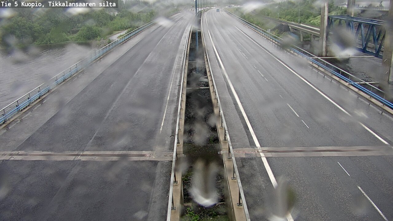 Weather Camera Image Väg 5 Kuopio, Tikkalansaari, Kuopio, Pohjois-Savo