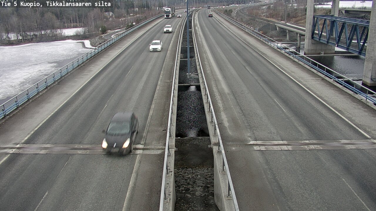 Kelikamerat Kuva Tie 5 Kuopio, Tikkalansaari, Kuopio, Pohjois-Savo