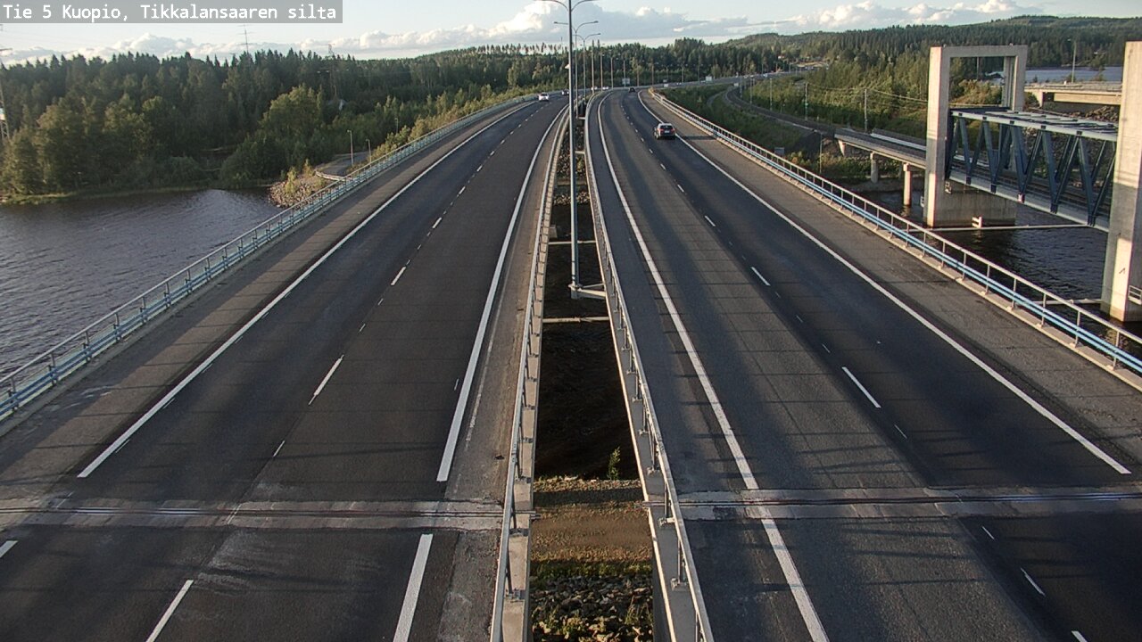 Kelikamerat Kuva Tie 5 Kuopio, Tikkalansaari, Kuopio, Pohjois-Savo