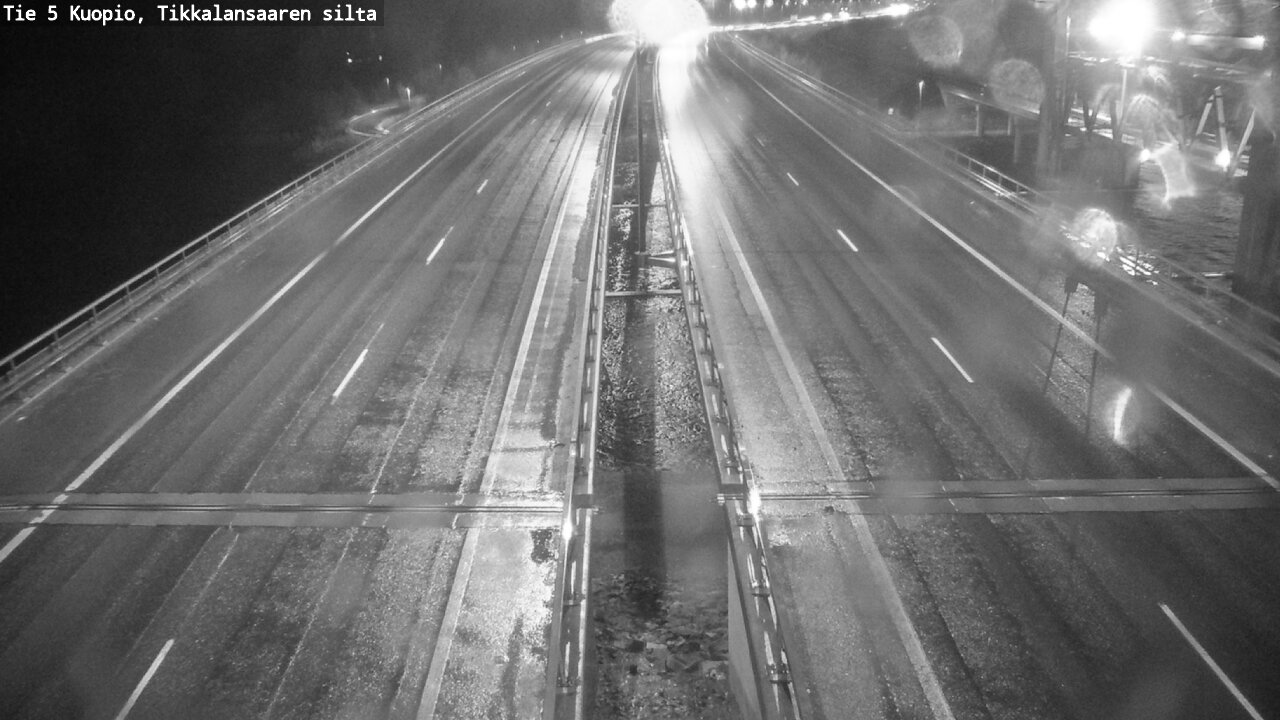 Weather Camera Image Väg 5 Kuopio, Tikkalansaari, Kuopio, Pohjois-Savo