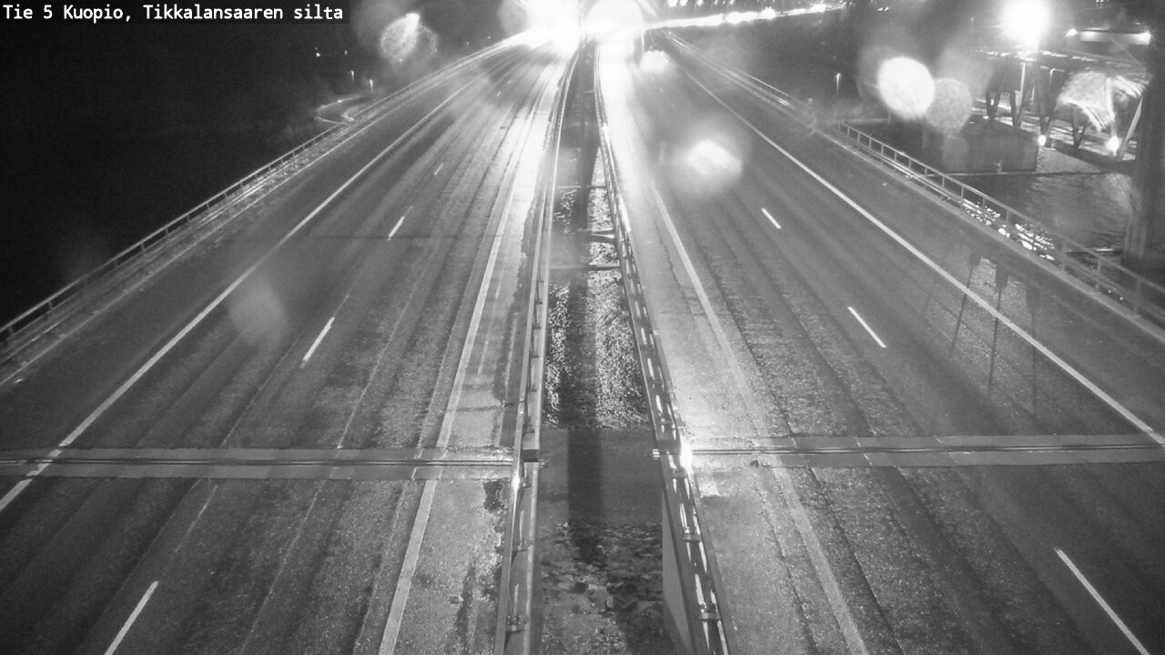 Weather Camera Image Väg 5 Kuopio, Tikkalansaari, Kuopio, Pohjois-Savo