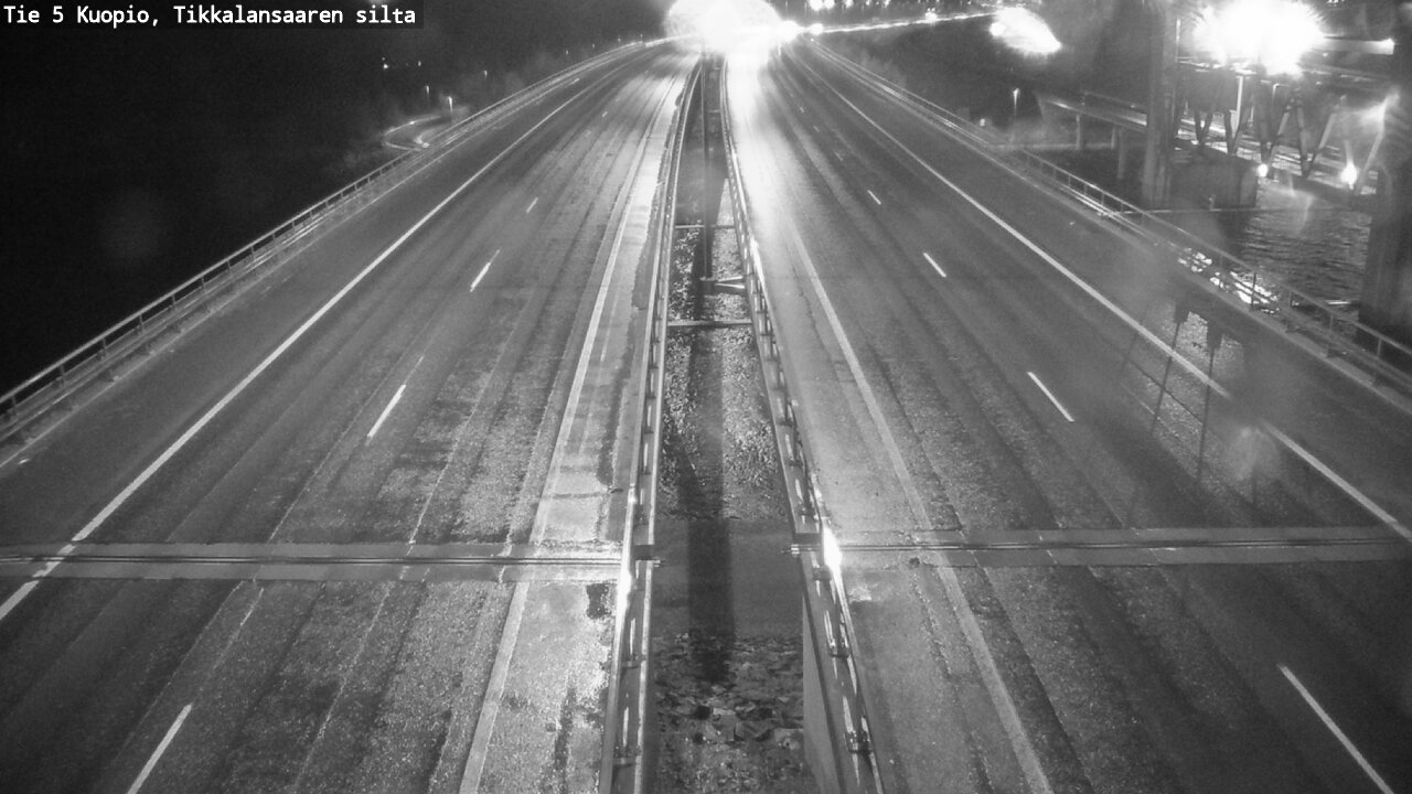 Weather Camera Image Väg 5 Kuopio, Tikkalansaari, Kuopio, Pohjois-Savo