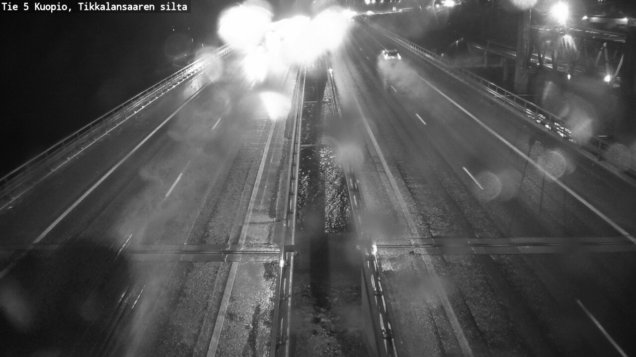 Weather Camera Image Väg 5 Kuopio, Tikkalansaari, Kuopio, Pohjois-Savo