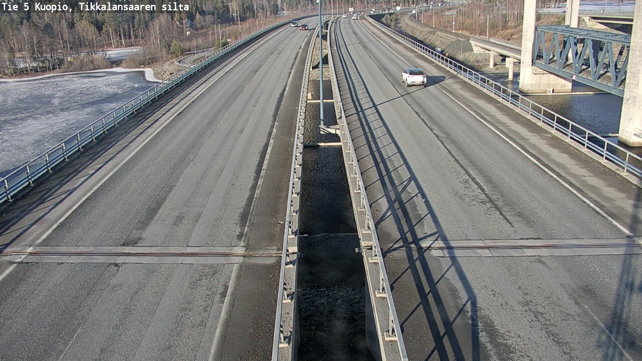 Kelikamerat Kuva Tie 5 Kuopio, Tikkalansaari, Kuopio, Pohjois-Savo